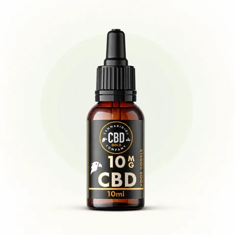 Eigen Cannabidiol Company GOLD flesje voor vogels, 10 mg, 10 ml