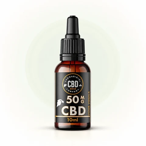 Eigen Cannabidiol Company GOLD flesje voor vogels, 50 mg, 10 ml