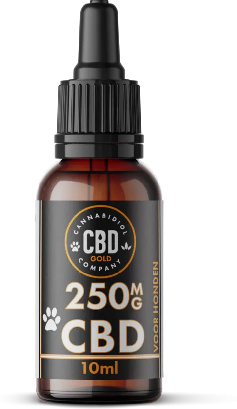 Cannabidiol Company CBD Gold voor honden, 250 mg, 10 ml
