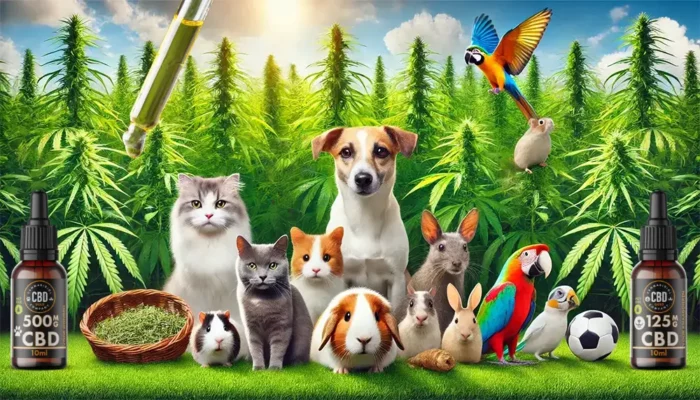 Biologische CBD olie voor huisdieren – natuurlijke ondersteuning voor hond, kat, knaagdieren, vogels en andere huisdieren.